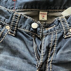 True Religion Dark Blue Men's Relaxed Jeans